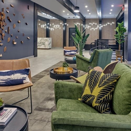 Take advantage of all Bela and The Bedford has to offer seating areas in well lit clubhouse